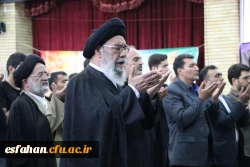 حضور و سخنرانی آیت الله طباطبایی نژاد نماینده ولی فقیه در استان و امام جمعه اصفهان