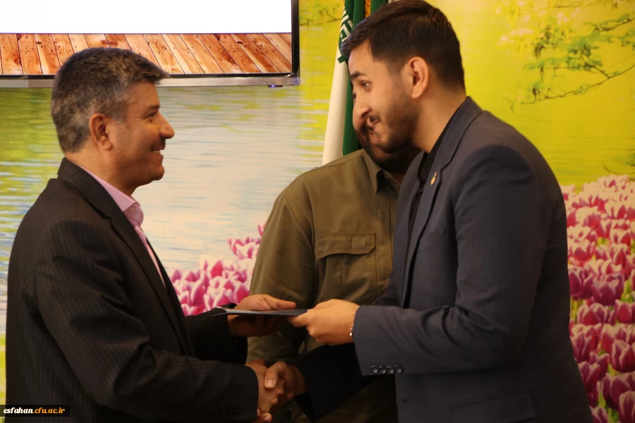 معارفه مسئول حوزه بسیج دانشجویی دانشگاه فرهنگیان استان اصفهان