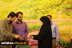 معارفه مسئول حوزه بسیج دانشجویی دانشگاه فرهنگیان استان اصفهان