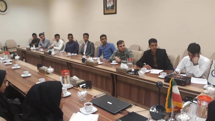 نشست نمایندگان شورای صنفی دانشجویان دانشگاه فرهنگیان استان اصفهان