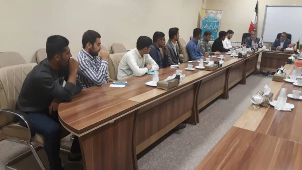 نشست نمایندگان شورای صنفی دانشجویان دانشگاه فرهنگیان استان اصفهان