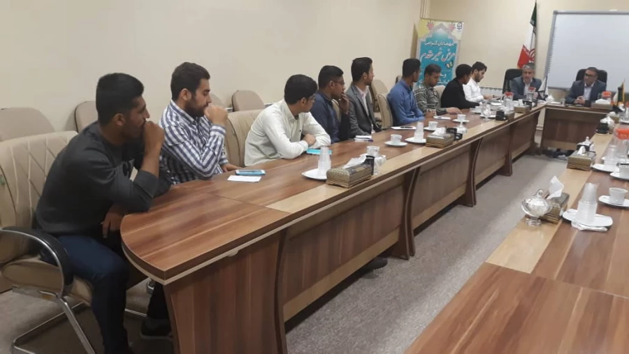 نشست نمایندگان شورای صنفی دانشجویان دانشگاه فرهنگیان استان اصفهان