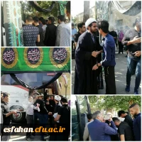 مراسم اعزام و بدرقه کاروان دانشجویان زائر اربعین حسینی