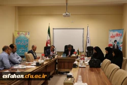 جلسه شورای ورزش دانشگاه فرهنگیان استان اصفهان