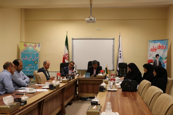 جلسه شورای ورزش دانشگاه فرهنگیان استان اصفهان