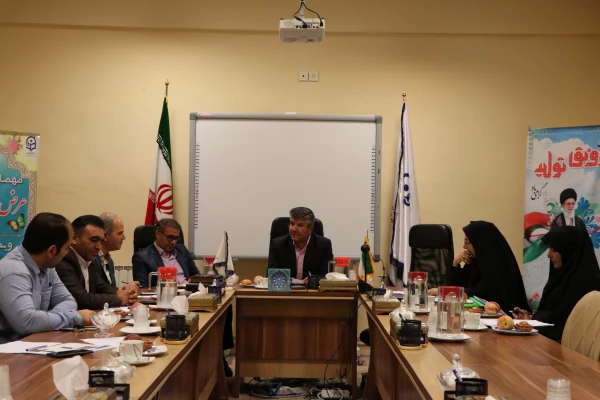 جلسه شورای ورزش دانشگاه فرهنگیان استان اصفهان