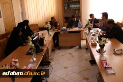 نشست مسئولین دانشگاه فرهنگیان استان اصفهان و مرکز تحقیقات معلمان استان
