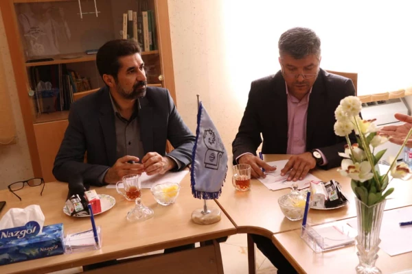 نشست مسئولین دانشگاه فرهنگیان استان اصفهان و مرکز تحقیقات معلمان استان