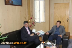 نشست مدیریت و مسئولین دانشگاه فرهنگیان استان اصفهان و مدیرکل ورزش و جوانان استان