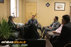 نشست مدیریت و مسئولین دانشگاه فرهنگیان استان اصفهان و مدیرکل ورزش و جوانان استان