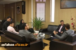 نشست مدیریت و مسئولین دانشگاه فرهنگیان استان اصفهان و مدیرکل ورزش و جوانان استان