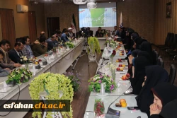 نشست تعاملی معاون نظارت، ارزیابی و تضمین کیفیت دانشگاه با کارکنان هیئت علمی و غیر هیئت علمی دانشگاه فرهنگیان استان اصفهان