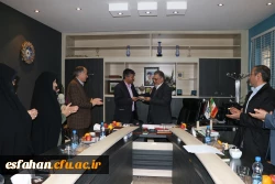 تقدیر از مدیریت امور پردیس های دانشگاه فرهنگیان استان اصفهان