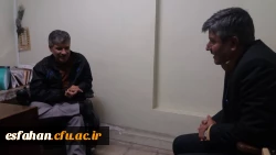 تقدیر و تجلیل از کارمند دارای معلولیت دانشگاه فرهنگیان استان اصفهان