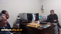 تقدیر و تجلیل از کارمند دارای معلولیت دانشگاه فرهنگیان استان اصفهان