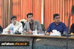 نشست ریاست دانشگاه با اعضای شورای صنفی دانشجویان و مدیرمسئولان نشریات دانشجویی