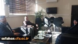 بازدید مشاور عالی ریاست دانشگاه فرهنگیان از مرکز آموزش عالی شهید رجایی اصفهان