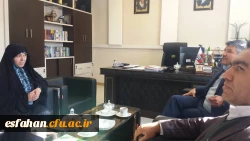 بازدید مشاور عالی ریاست دانشگاه فرهنگیان از مرکز آموزش عالی شهید رجایی اصفهان