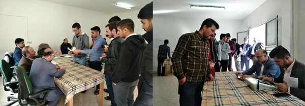 حضور پرشور دانشگاهیان دانشگاه فرهنگیان استان اصفهان در انتخابات مجلس یازدهم