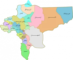 نقشه اصفهان