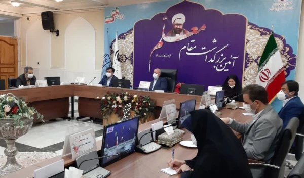 حضور رئیس دانشگاه فرهنگیان استان اصفهان در جلسه ویدئو کنفرانس رییس جمهور با استاندار و مدیر کل