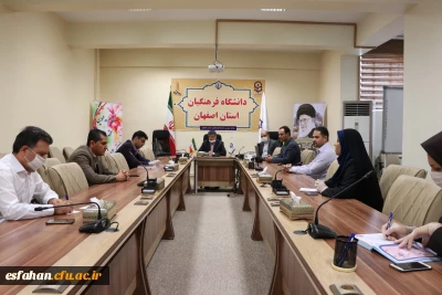 با حضور اعضای هئیت علمی در دانشگاه فرهنگیان استان اصفهان برگزارشد:

جلسه هماهنگی تولید محتوای مهارت آموزان  ماده 28 دانشگاه فرهنگیان