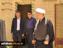 بازدید مدیریت استانی و مسئول نهاد نمایندگی مقام معظم رهبری از پردیس حضرت فاطمه زهرا(س)  اصفهان 7
