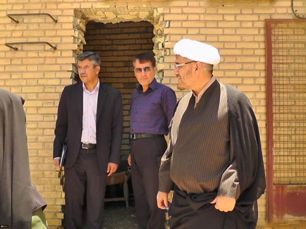 بازدید مدیریت استانی و مسئول نهاد نمایندگی مقام معظم رهبری از پردیس حضرت فاطمه زهرا(س)  اصفهان 7