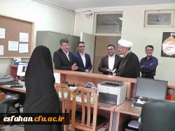 بازدید مدیریت استانی و مسئول نهاد نمایندگی مقام معظم رهبری از پردیس حضرت فاطمه زهرا(س)  اصفهان 8