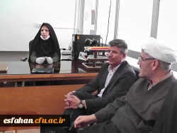 بازدید مدیریت استانی و مسئول نهاد نمایندگی مقام معظم رهبری از پردیس حضرت فاطمه زهرا(س)  اصفهان 10