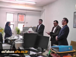 بازدید مدیریت استانی و مسئول نهاد نمایندگی مقام معظم رهبری از پردیس حضرت فاطمه زهرا(س)  اصفهان 11