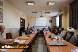 نشست رئیس و مسئولین دانشگاه فرهنگیان استان اصفهان با مدیر عامل و هیئت امناء بنیاد خیریه فرهنگی المهدی(ع) اصفهان 3