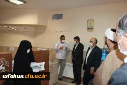 نشست رئیس و مسئولین دانشگاه فرهنگیان استان اصفهان با مدیر عامل و هیئت امناء بنیاد خیریه فرهنگی المهدی(ع) اصفهان 5