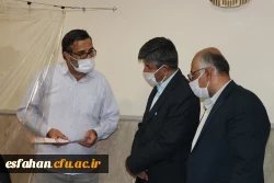 نشست رئیس و مسئولین دانشگاه فرهنگیان استان اصفهان با مدیر عامل و هیئت امناء بنیاد خیریه فرهنگی المهدی(ع) اصفهان 6