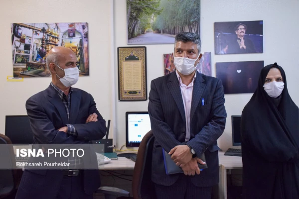 بازدید رئیس دانشگاه فرهنگیان استان اصفهان از خبرگزاری های ایسنا و ایکنا و تجلیل از سردبیران 5