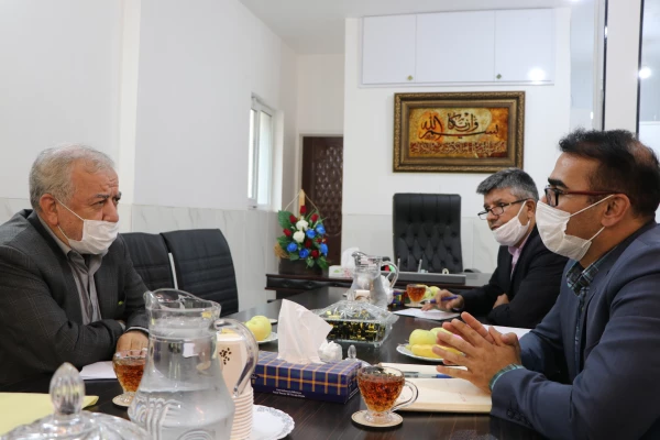 نشست رئیس دانشگاه فرهنگیان استان اصفهان با رئیس مجمع نمایندگان استان اصفهان 2