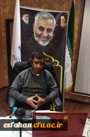 برگزاری اولین نشست تخصصی کانون علمی_فرهنگی ایثار با حضور جانباز ۷۰ درصد مدافع حرم جناب آقای زهیری برگزار شد 2