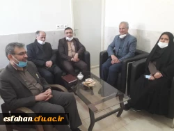 بازدید دکتر تقی آقاحسینی سرپرست مدیریت امور پردیس های استان از مرکز امام خمینی(ره)کاشان و مرکز شهید سلیمانی آران و بیدگل به روایت تصویر 2