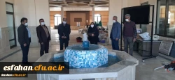 بازدید سرپرست محترم مدیریت امور پردیس های دانشگاه فرهنگیان استان اصفهان از مرکز امام خمینی (ره) کاشان 2