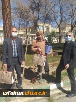 تقدیر از باغبانان زحمتکش پردیس فاطمه زهرا(س) 2