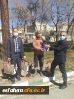 تقدیر از باغبانان زحمتکش پردیس فاطمه زهرا(س) 2