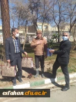 تقدیر از باغبانان زحمتکش پردیس فاطمه زهرا(س) 2