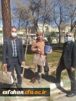 تقدیر از باغبانان زحمتکش پردیس فاطمه زهرا(س) 2