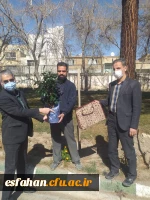 تقدیر از باغبانان زحمتکش پردیس فاطمه زهرا(س) 2