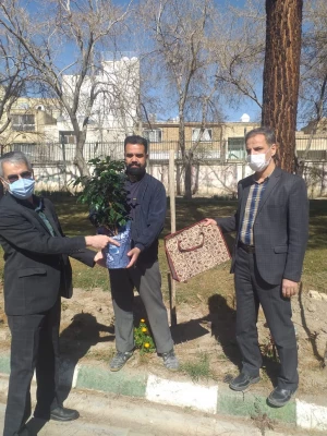 تقدیر از باغبانان زحمتکش پردیس فاطمه زهرا(س) 2