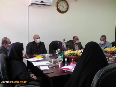 بازدید کارشناسان نظارت و ارزیابی آموزش عالی (وزارت علوم و تحقیقات و فناوری) از پردیس فاطمه زهرا (س) اصفهان