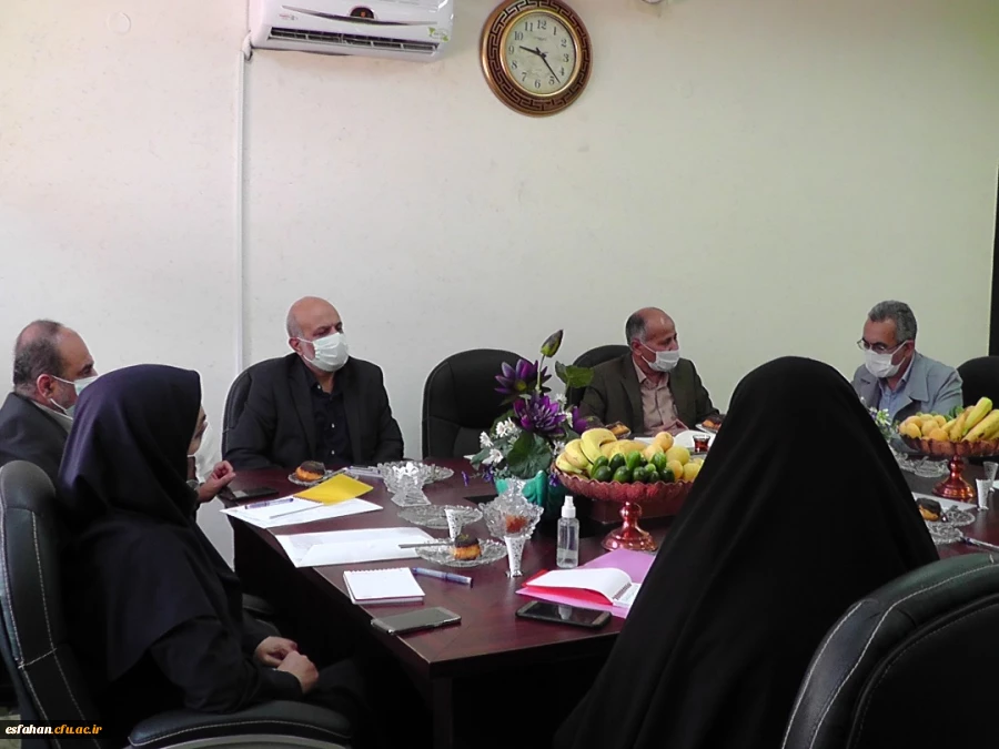 بازدید کارشناسان نظارت و ارزیابی آموزش عالی (وزارت علوم و تحقیقات و فناوری) از پردیس فاطمه زهرا (س) اصفهان 2