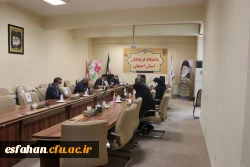 بازدید هیئت نظارت استانی وزارت علوم و تحقیقات و فنآوری از مدیریت امور پردیس های دانشگاه فرهنگیان استان اصفهان 2