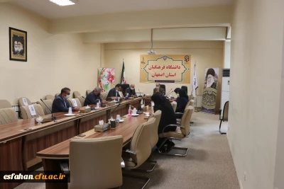 بازدید هیئت نظارت استانی وزارت علوم و تحقیقات و فنآوری از مدیریت امور پردیس های دانشگاه فرهنگیان استان اصفهان