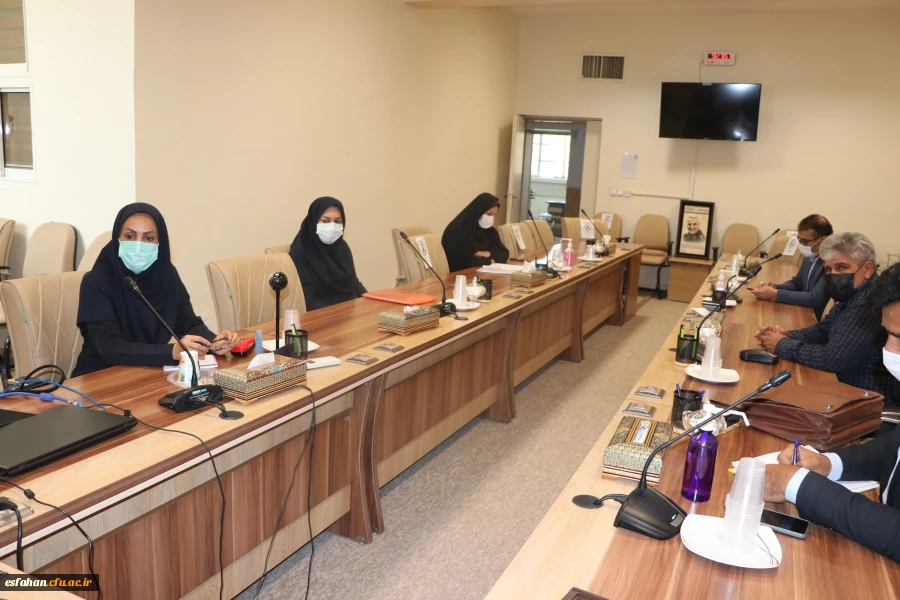 بازدید هیئت نظارت استانی وزارت علوم و تحقیقات و فنآوری از مدیریت امور پردیس های دانشگاه فرهنگیان استان اصفهان 4